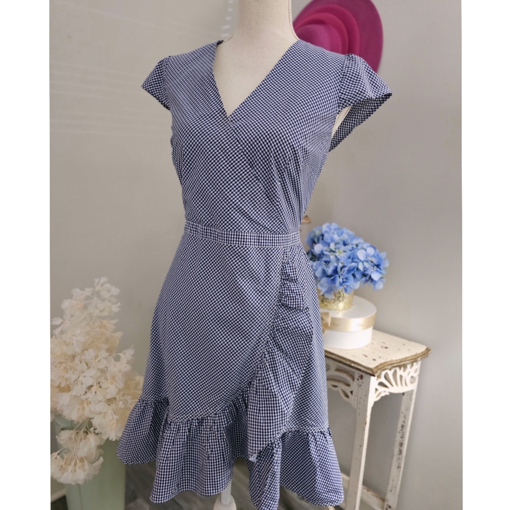 J. Crew Gingham Dress - Picture 3 of 9
